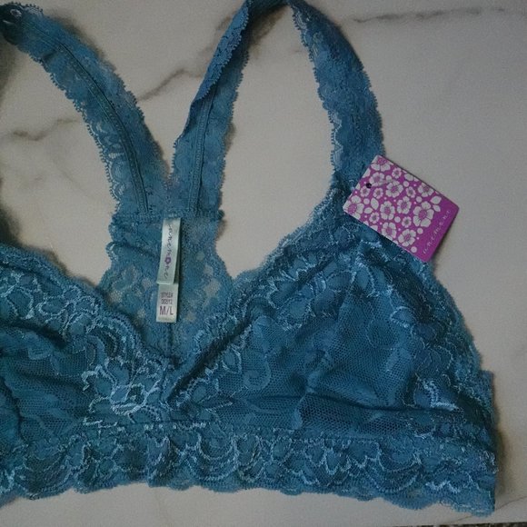Blue Lace Anemone Bralette - Picture 9 of 12